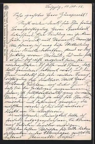 Künstler-AK Generalfeldmarschall Paul von Hindenburg im Seitenprofil