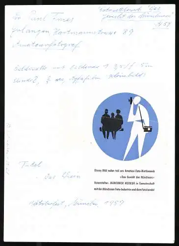 Fotografie Dr. Paul Fries, Erlangen, Ansicht München, Das Wies`n-Gschäft, Fotowetbewerb Das Gesicht des Münchners 59