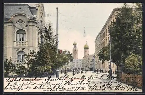 AK Rosenheim, Hl. Geiststrasse