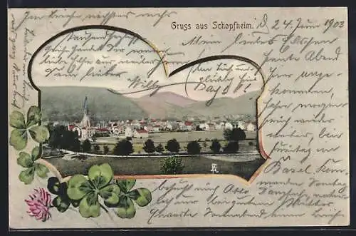 AK Schopfheim, Ortsansicht