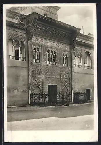 AK Sevilla, Eingang zum Schloss Alkazar