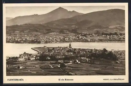 AK Fuenterrabia, El rio Bidasoa