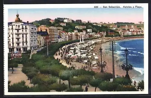 AK San Sebastian, Hoteles y Playa