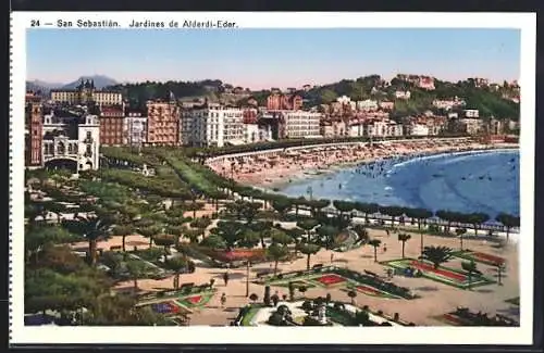 AK San Sebastian, Jardines de Alderdi-Eder