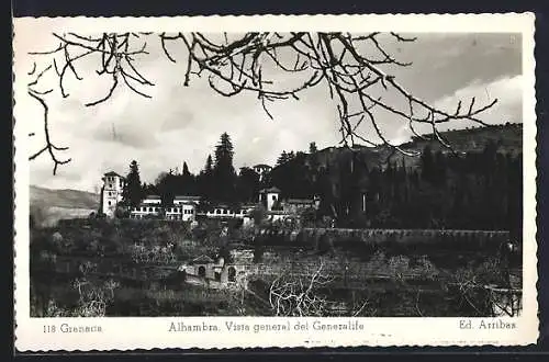 AK Granada, Alhambra: Vista general del Generalife