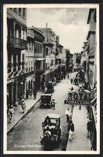 AK Gibraltar, Partie an der Mainstreet