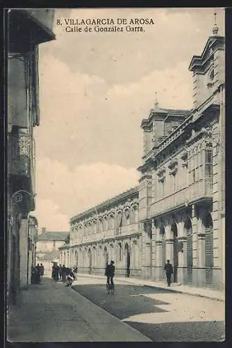 AK Villagarcia de Arosa, Calle de González Garra