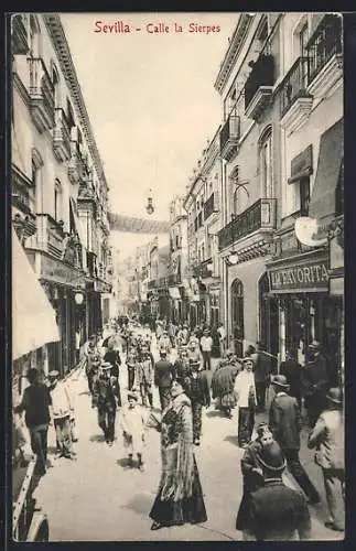 AK Sevilla, Calle la Sierpes