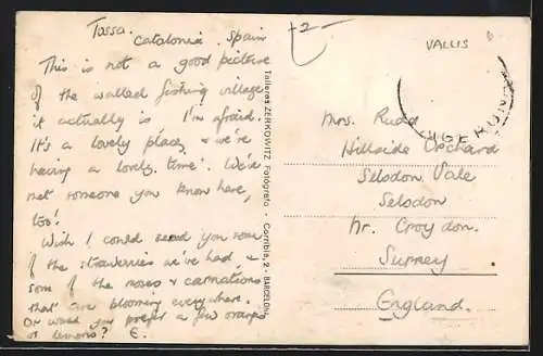 AK Tossa, Un aspecte de la vila