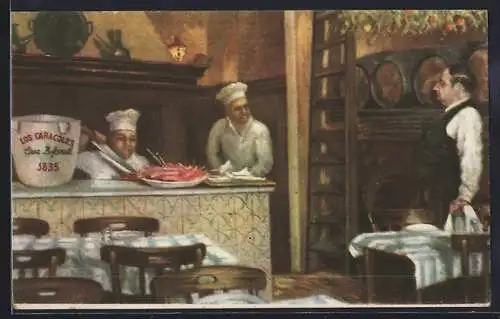 AK Barcelona, Los Caracoles, El Restaurante más antiguo y tipico, Escudillers 14