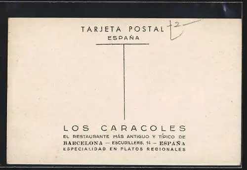 AK Barcelona, Los Caracoles, El Restaurante más antiguo y tipico, Escudillers 14