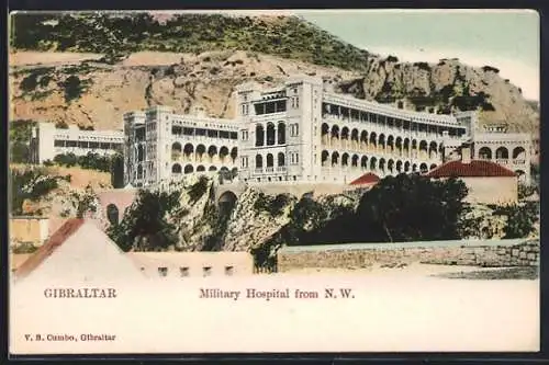 AK Gibraltar, Military Hospital from Northwest