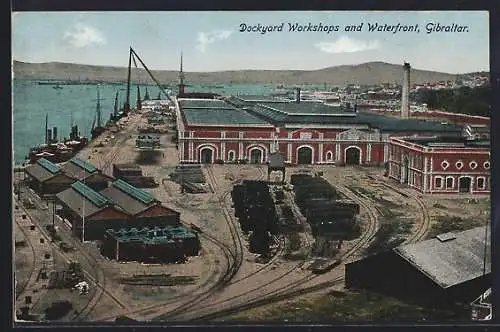 AK Gibraltar, Dockyard Workshops & Waterfront