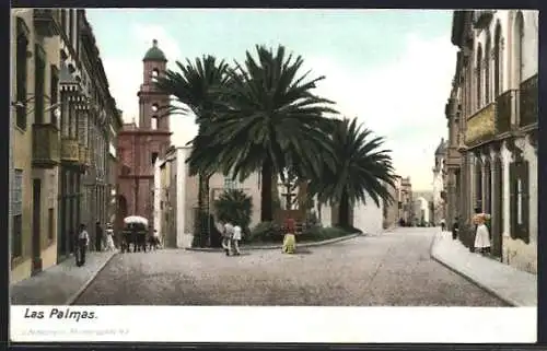 AK Las Palmas, Strassenpartie