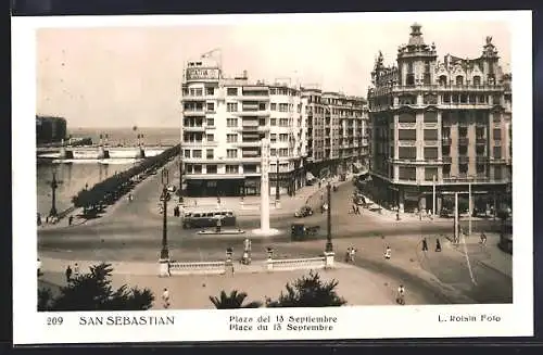 AK San Sebastian, Plaza del 13 Septiembre