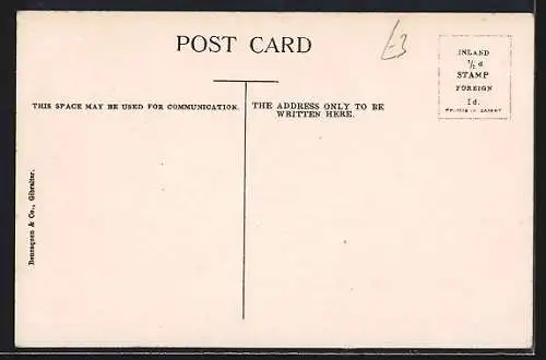 AK Gibraltar, Waterport Street with Post Office