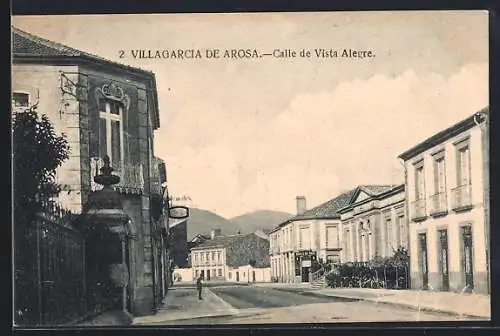 AK Villagarcia de Arosa, Calle de Vista Alegre