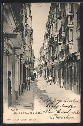 AK Cádiz, Calle de San Francisco