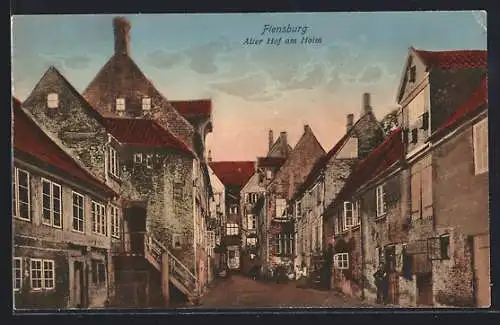 AK Flensburg, Alter Hof am Holm