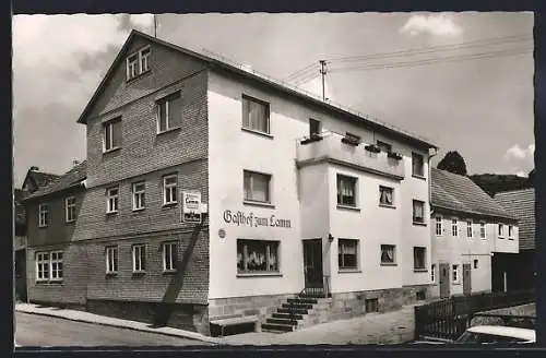 AK Oberweissenbrunn /Rhön, Gast- und Pesnionshaus Zum Lamm