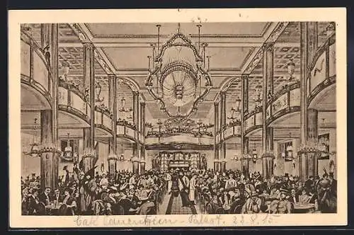 AK Berlin-Charlottenburg, Tauentzien-Palast, Innenansicht