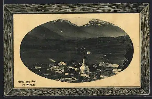 AK Reit im Winkel, Blick auf den Ort aus der Vogelschau