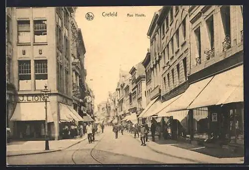 AK Crefeld, Rue Haute