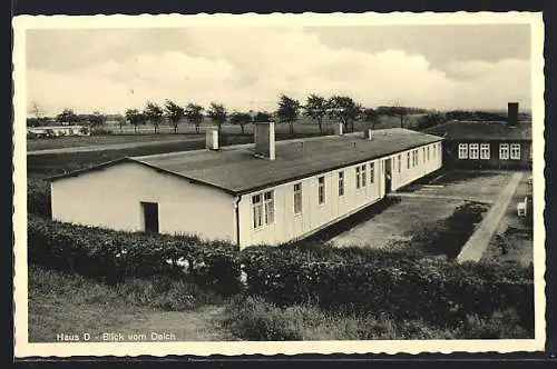 AK Schillig /Nordsee, Haus D des Kinderheims Friesland des Deutschen Roten Kreuzes