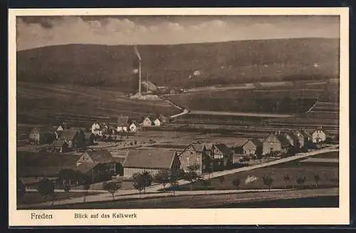 AK Freden, Blick auf das Kalkwerk