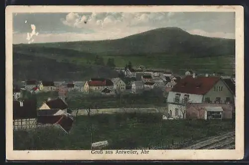 AK Antweiler /Ahr, Blick auf den Ort mit Bergpanorama