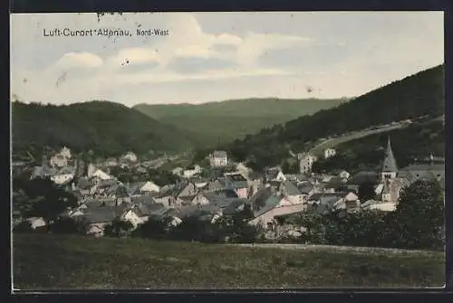 AK Adenau, Ortsansicht Nord-West