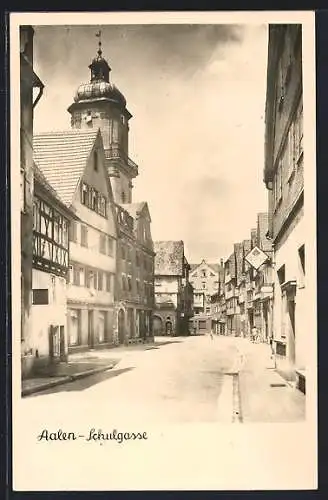 AK Aalen, Partie in der Schulgasse