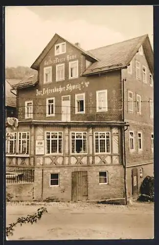 AK Fehrenbach /Thür., HO-Gasthaus Zur Fehrenbacher Schweiz