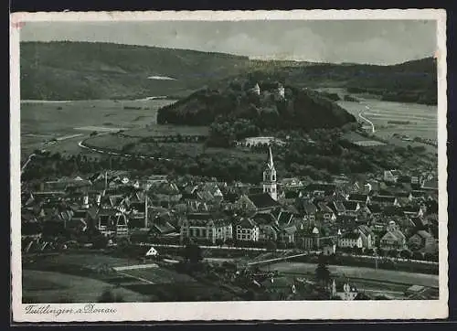 AK Tuttlingen a. Donau, Ortsansicht aus der Vogelschau