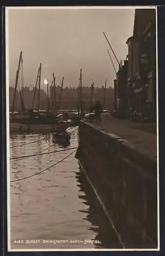 AK Bridlington, Sunset at Bridlington Quay