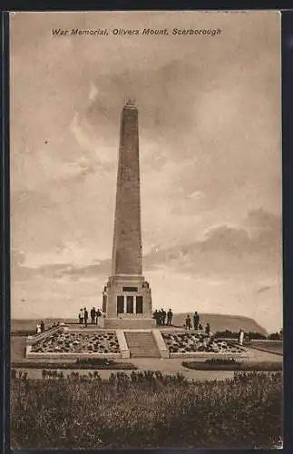 AK Scarborough, Olivers Mount, War Memorial