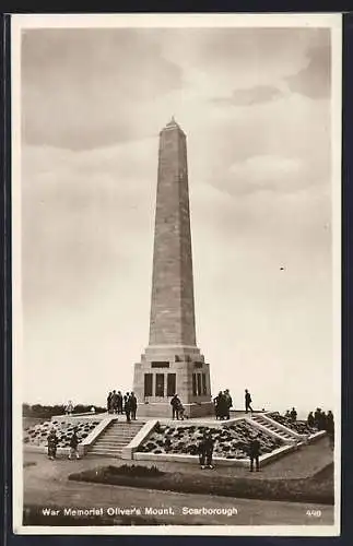AK Scarborough, War Memorial Oliver`s Mount