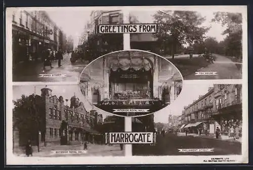 AK Harrogate, James Street, Royal Hall, Tea House