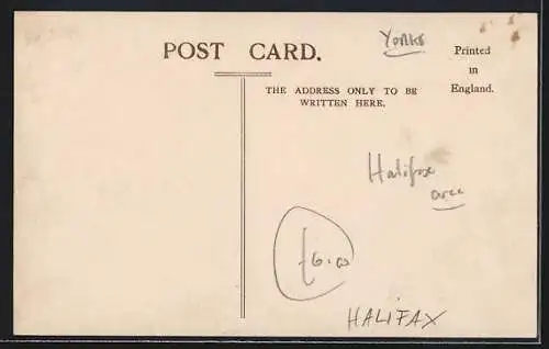 AK Halifax, Racing Cutlets, Letter from Windsor Castle