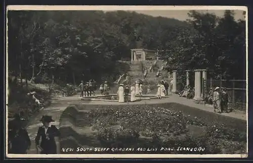 AK Scarborough, New South Cliff Gardens and Lily Pond