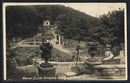 AK Scarborough, South Cliff Gardens and Lily Pond