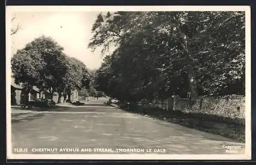 AK Thornton Le Dale, Chestnut Avenue and Stream