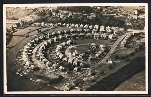 AK Huddersfield, Ortsansicht aus der Luft