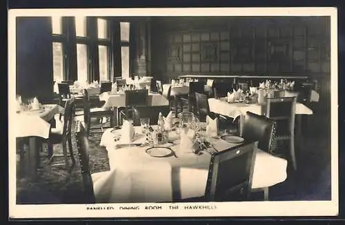 AK York, Panelled Dining Room of The Hawkhills