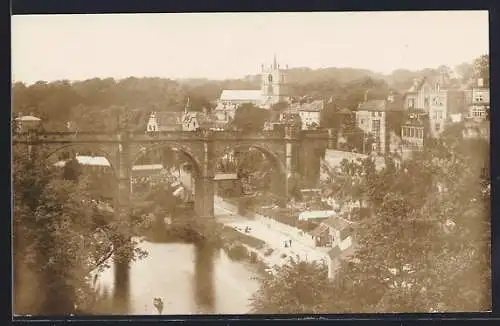 AK Knaresborough, Ortsansicht mit Flusspartie