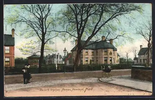 AK Hull, Sailor`s Orphan Homes, Newland