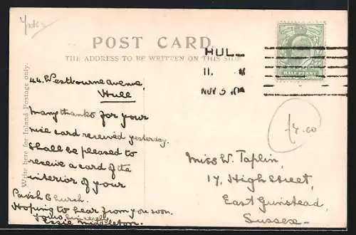 AK Hull, The Humber from Victoria Pier