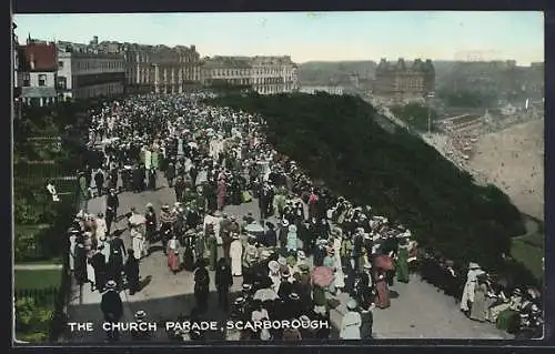 AK Scarborough, The Church Parade