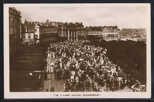 AK Scarborough, The Church Parade