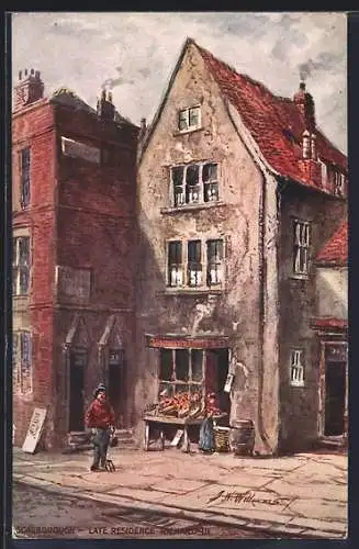 Künstler-AK Scarborough, Late Residence Richard III